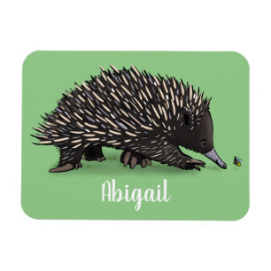 Niedliche Echodina mit Bienenabbildungen Magnet