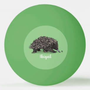 Niedliche Echodina mit Bienenabbildungen Tischtennisball