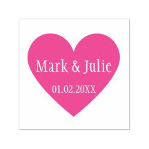 Niedliche Ehepaare Datum Kunst Briefmarke