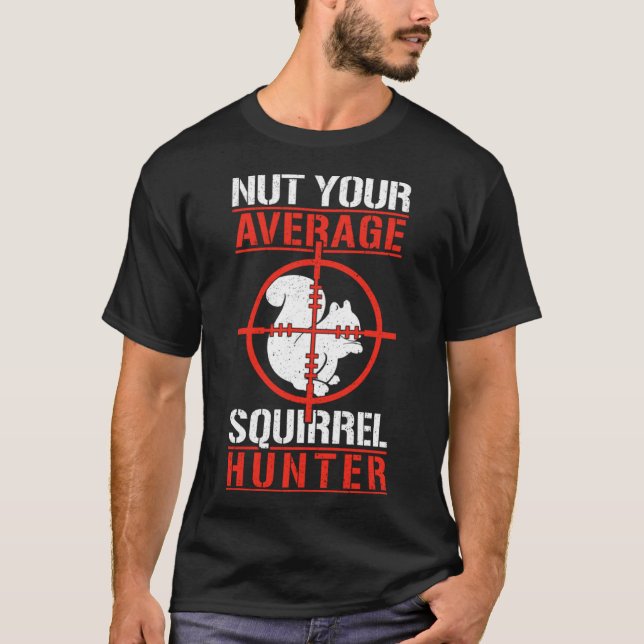 Niedliche Eichhörnchen Rodent Nut Your Average Eic T-Shirt (Vorderseite)