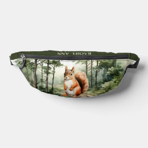 Niedliche Eichhörnchenliebhaber geben Namen Bauchtasche