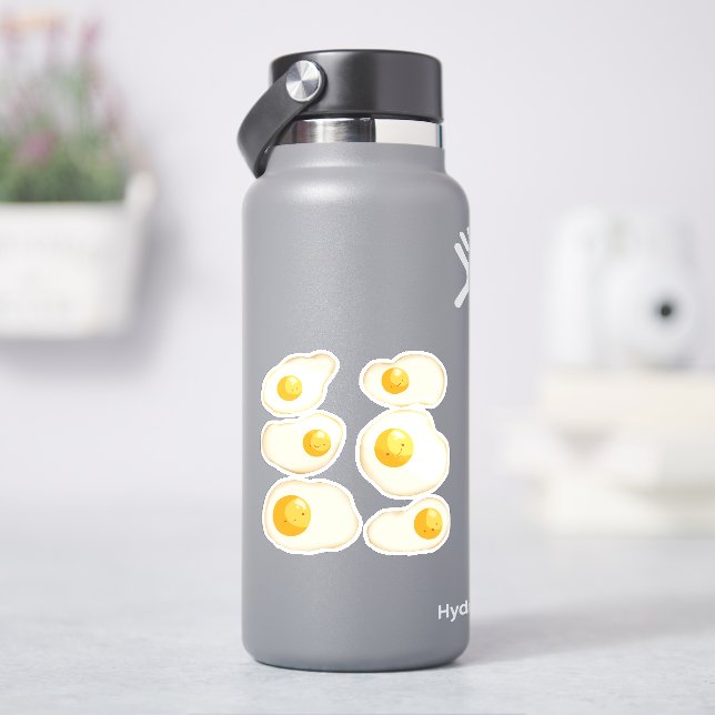 Niedliche Eier Aufkleber (HydroFlask)