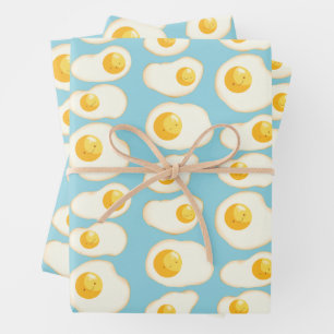 Niedliche Eier Geschenkpapier Set