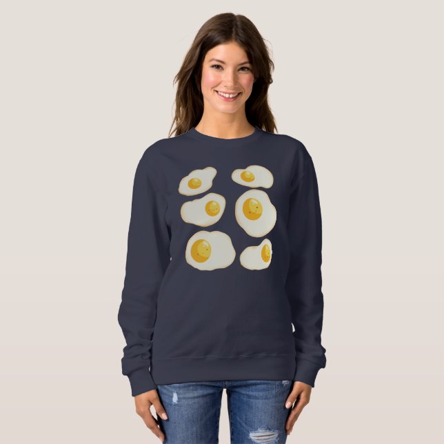 Niedliche Eier Sweatshirt (Vorne ganz)