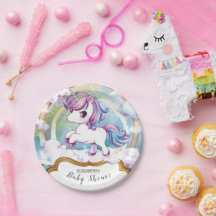 Niedliche Einhorn-Kinderdusche