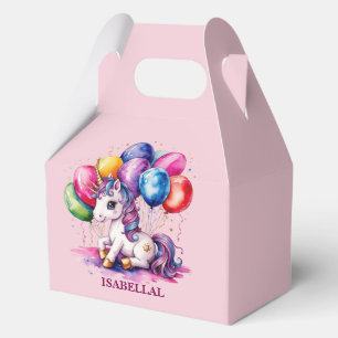 Niedliche Einhorn magische Prinzessin Geburtstagsk Geschenkschachtel