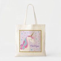 Niedliche Einhorn-Sterne-Glitzer Lila