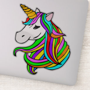 Niedliche Einhornkleber für Wand, Telefon, Laptop, Aufkleber