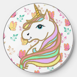 Niedliche Einhornrosa Schmetterlinge