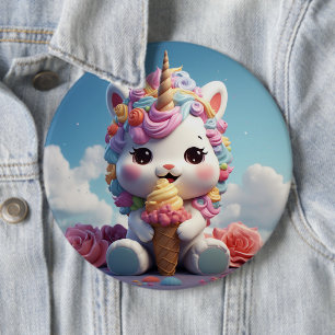 Niedliche Einhorntaste Button