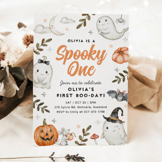 Niedliche Einladung zu Halloween