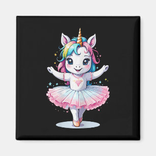 Niedliche Einzigartigkeit und Moderne Einhornballe Magnet