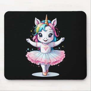 Niedliche Einzigartigkeit und Moderne Einhornballe Mousepad
