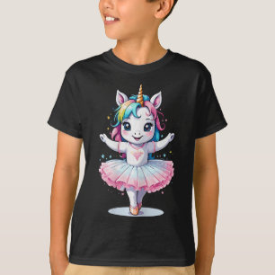 Niedliche Einzigartigkeit und Moderne Einhornballe T-Shirt
