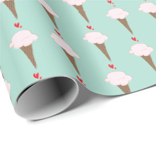 Niedliche Eiscreme Geschenkpapier