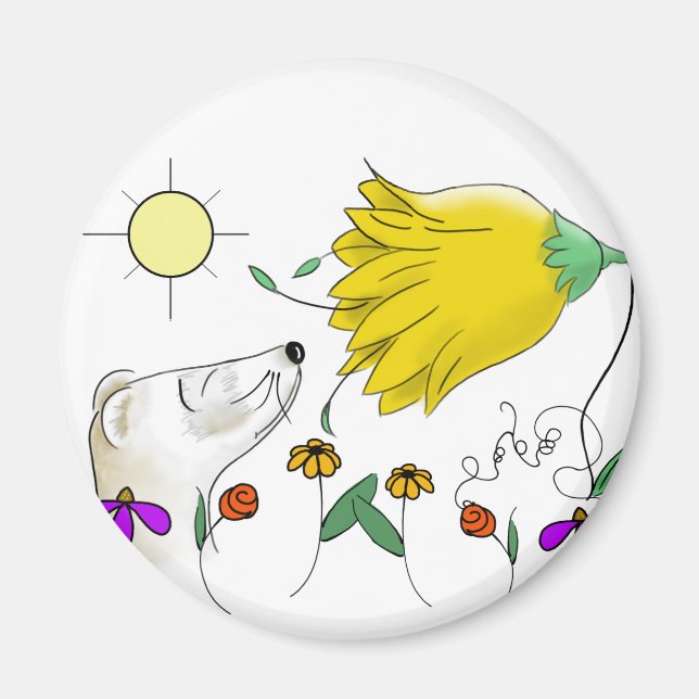 Niedliche Eiswand Magnet (Vorne)