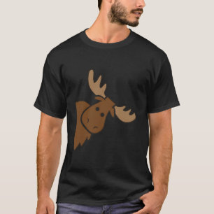 Niedliche Elche Deer Funny Alaska Elch T-Shirt