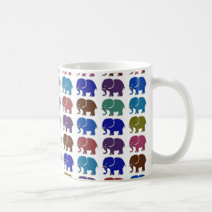 niedliche Elefanten Kaffeetasse