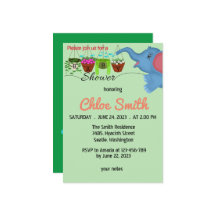 Niedliche Elefantendusche