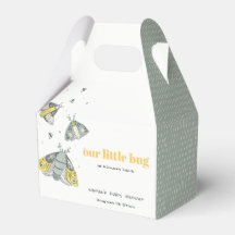 Niedliche Elegant Yellow Gray Little Bug Baby Dusc
