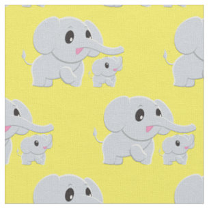 Niedliche Elephant Baby Kinderzimmer Dekoration Stoff
