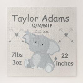 Niedliche Elephant Birth Stats