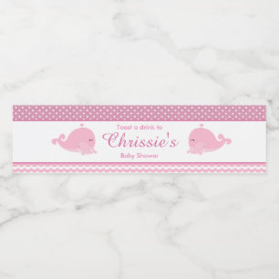 Niedliche Eltern & Baby Whale Pink Girl Baby