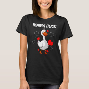 Niedliche Ente für Frauen Mädchen Mama Entenfarm B T-Shirt
