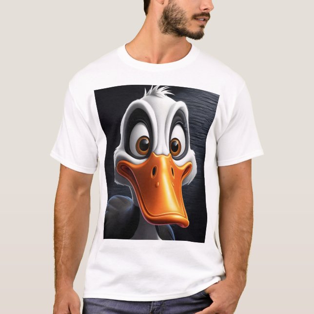 Niedliche Ente. T-Shirt (Vorderseite)
