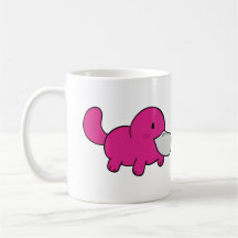 Niedliche Entenschildkröte-Plättchen Kaffeekochse