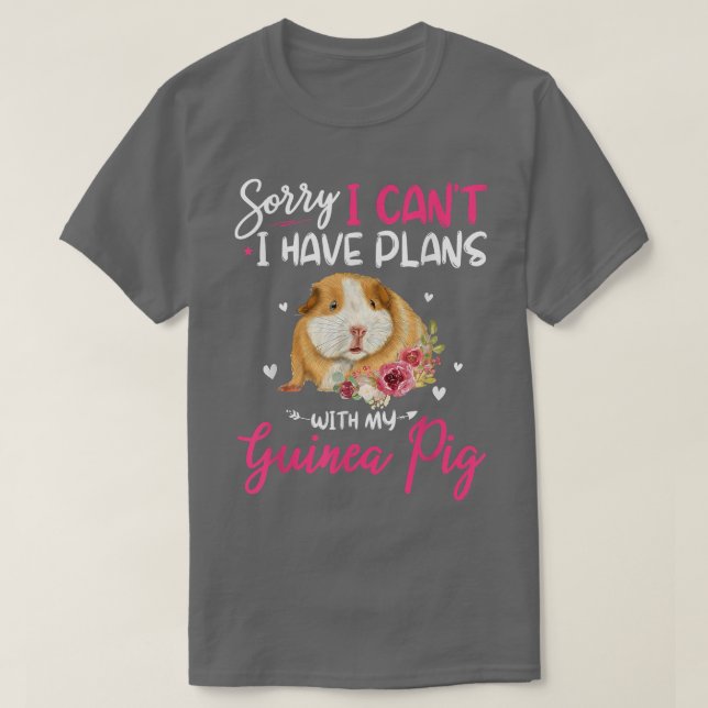 Niedliche Entschuldigung, dass ich Pläne mit meine T-Shirt (Design vorne)