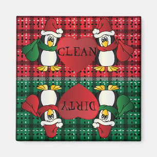 Niedliche entzückende WeihnachtsPenguins Magnet