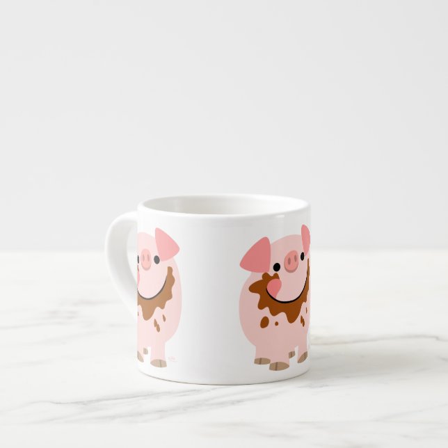 Niedliche Espressotasse (Vorderseite Links)