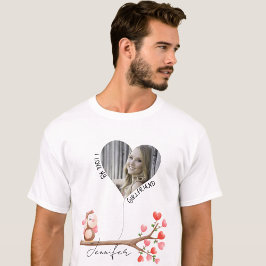 Niedliche Eule in Liebe, individuelles Foto für Va T-Shirt