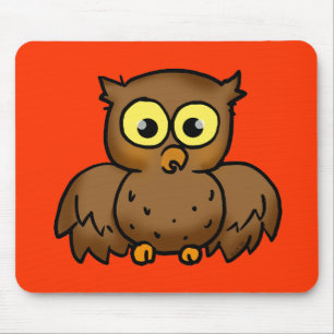 Niedliche Eule Mousepad