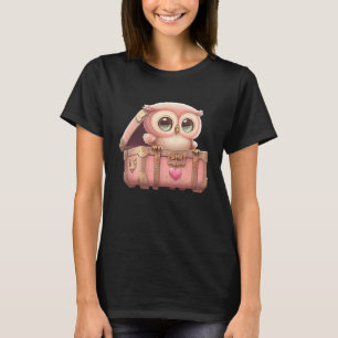 Niedliche Eule-Valetine Tierische Liebe 7 T-Shirt