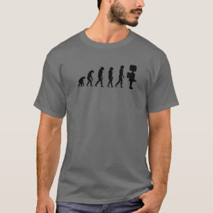 Niedliche Evolution zur Roboterelektronik T-Shirt
