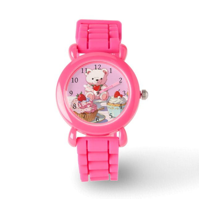 Niedliche eWatch Armbanduhr (Vorderseite)