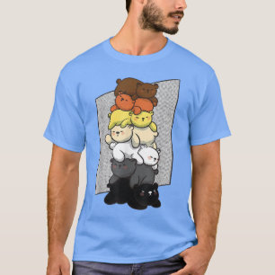 Niedliche Fahnen für Gay Bear Pride für Gay Bären T-Shirt