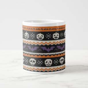Niedliche, faire Insel/Farbwerk Halloween-Möwen &  Jumbo-Tasse