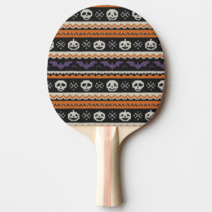 Niedliche, faire Insel/Farbwerk Halloween-Möwen & Tischtennis Schläger