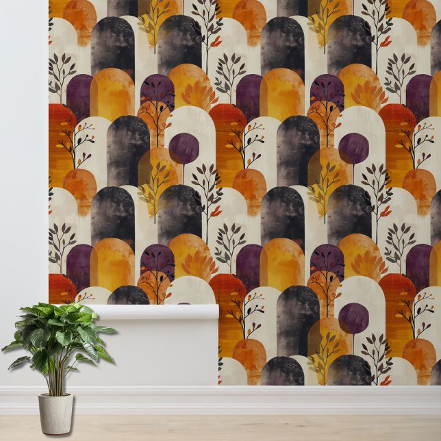 Niedliche Fall Geometric Muster Wallpaper Tapete (Von Creator hochgeladen)