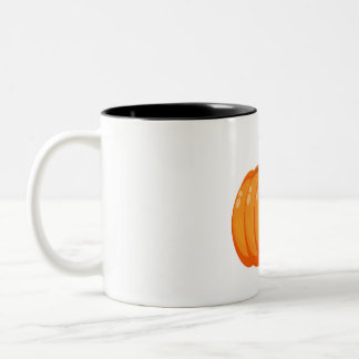 Niedliche Fall Pumpkin-Tasse Zweifarbige Tasse
