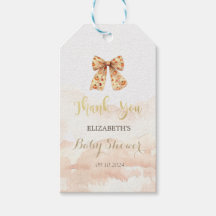 Niedliche Fall Pumpkins Bow Babydusche