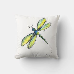 Niedliche fantastische Libelle Kissen