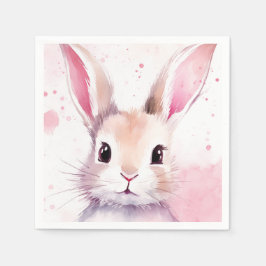 Niedliche Farbe Rosa Serviette