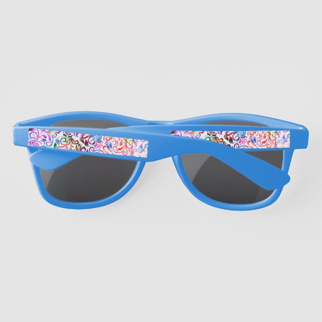 Niedliche farbenfrohe Blumenmuster Case-Mate iPhon (Rückseite)