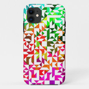 Niedliche, farbenfrohe geometrische Muster Case-Mate iPhone Hülle