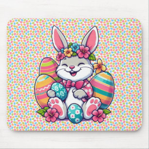 Niedliche, farbenfrohe hawaiianische/tropische Ost Mousepad