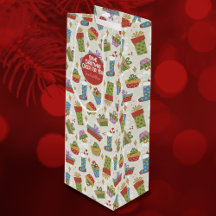 Niedliche, farbenfrohe Weihnachtsgeschenke Liquor 